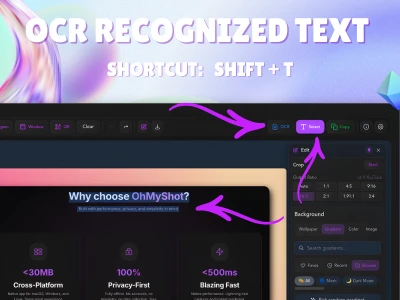 OCR Text Recognition